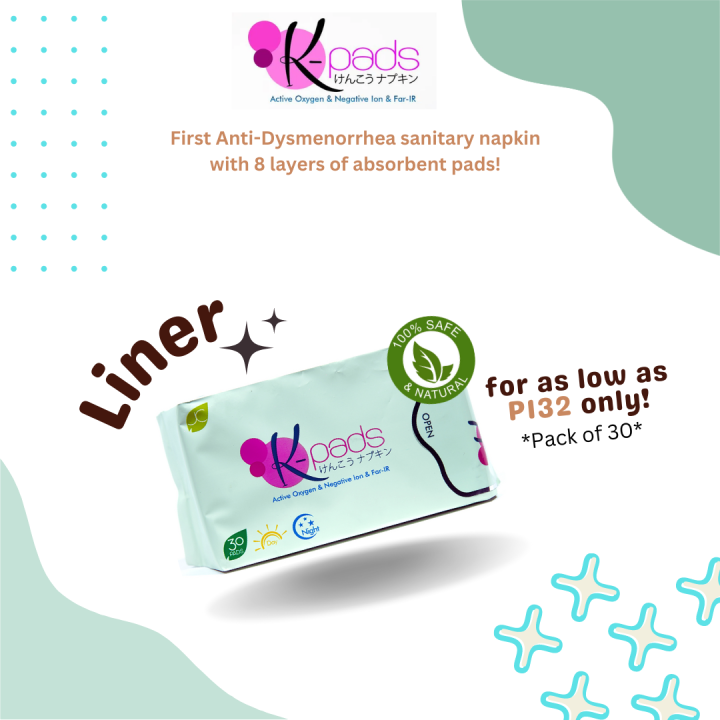 KPads Liner (Pack of 30) Lazada PH