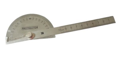 ฉากวัดมุมสแตนเลสโปรแทรคเตอร์ 6" (90x150mm.)