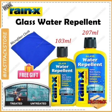 Rain-X Original Glass Water Repellent 103ml Clear Vision Windscreen Window  Vehicle Waterproof (Made in USA)