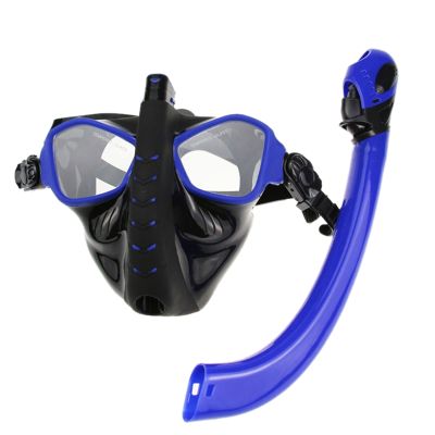 Snorkeling Diving Masks Tube Dive Set Swimming Goggles Underwater Aspirator Equipment Full Face Mask Water Proof