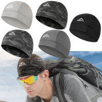 หมวกขี่จักรยานแห้งเร็วหมวกกันน็อคมอเตอร์ไซค์ Liner Head Cover Skull Cap Quick Dry Breathable Racing Hat Helmet Inner Wear