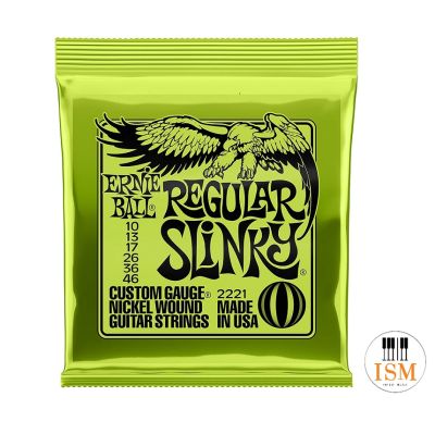 Ernie Ball สายกีต้าร์ไฟฟ้า Electric Guitar String รุ่น Regular Slinky