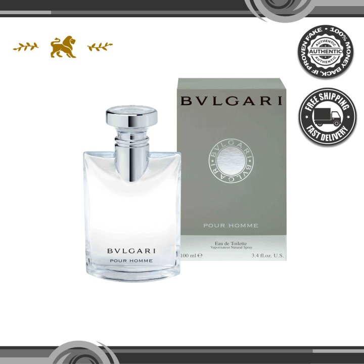 Bvlgari Pour Homme Eau De Toilette 100ml Lazada PH