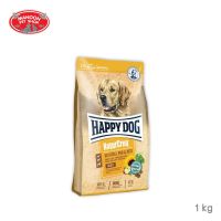 ? { ส่งฟรี } ?  Happy Dog NaturCroq Geflugel Pur &amp; Reis 1kg สูตรบำรุงขนและผิวหนัง  บริการเก็บเงินปลายทาง