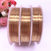 NEW 0.3/0.4/0.5/0.6//0.8/1.0mm Color Retention Copper Wires Beading Wire for Jewelry Making 03