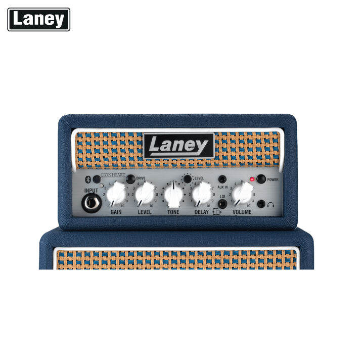 laney-mini-stack-b-lion-แอมป์กีตาร์-mini-stack-6-วัตต์-ลำโพง-3-นิ้ว-4-ตัว-มีเอฟเฟค-delay-ในตัว