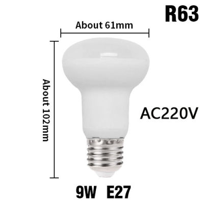 6XE14 E27 Dimmable Led Bulb R39 R50 R63 R80 Bombillas Lamp Lampada Ampoule Spotlight Light 5W 7W 9W Energy Saving Home 220V 110V
