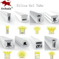 WS2811 WS2812B WS2813 WS2815 5050 LED Neon Rope Tube Silica Gel Flexible Strip Light Soft Lamp Tube IP67 Waterproof