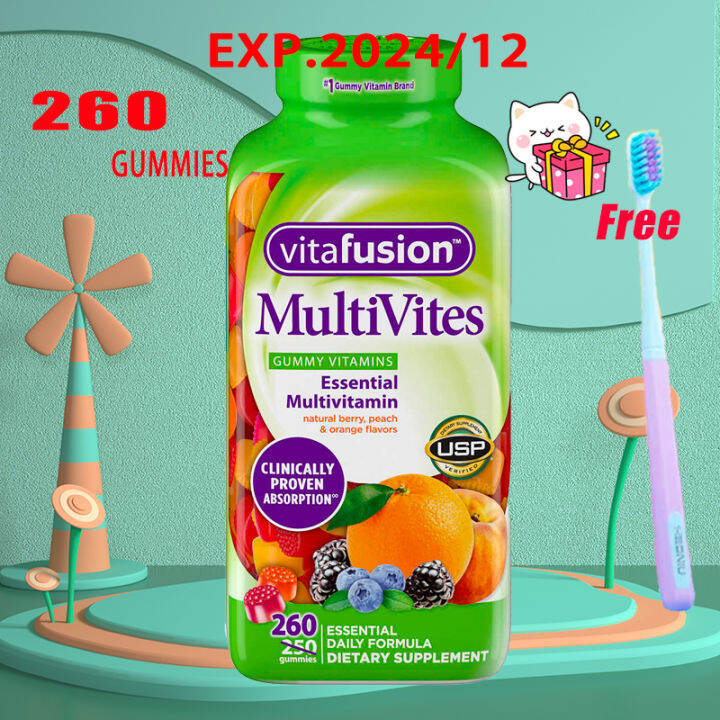 vitafusion MultiVites multivitamins Multivitamins 260 Gummies Lazada