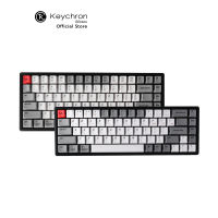 Keychron Keycap Set PBT K2,K6,K4,K8 OEM Profile Dye-Sub - Retro ENG,Thai คีย์ครอน ปุ่มคีย์แคปภาษาอังกฤษ,ไทย สำหรับคีย์บอร์ด