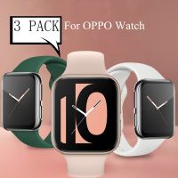 [แฟชั่น] 3ชิ้นนาฬิกาวงสำหรับ OPPO Watch 41มิลลิเมตร46มิลลิเมตรสายรัดซิลิโคนสำหรับ OPPO นาฬิกาสร้อยข้อมือ41มิลลิเมตรอุปกรณ์46มิลลิเมตรสายรัดข้อมือเข็มขัด