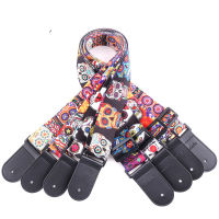 【Cw】Foreign Trade New Electric Guitar Strap Rock Player Special Skull Color Cool Bass 5*150CMhot ！