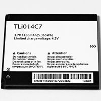 【】 Wijaya online TLi014C7 1450มิลลิแอมป์ต่อชั่วโมงสำหรับ Alcatel One Pixi 4024E แรก4024D 4024X