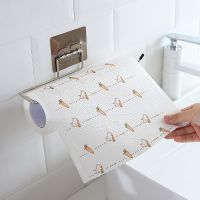 Kitchen Toilet Paper Holder Metal Tissue Holder Hanging Toilet Paper Holder Roll Paper Holder Home Towel Storage Rack Bathroom