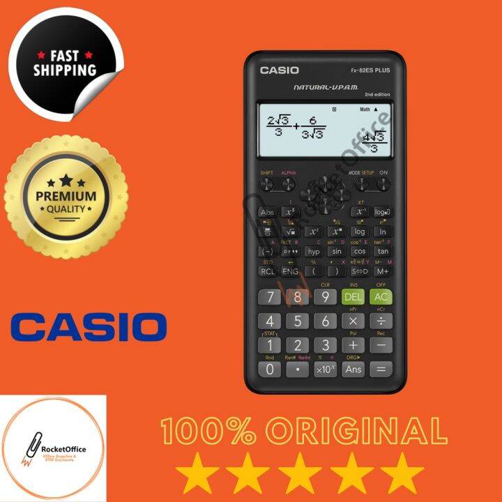 Casio Scientific Calculator FX82ES Plus Second Edition Original Lazada PH