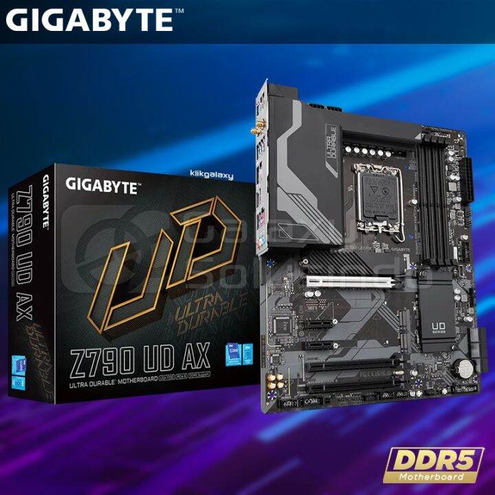 Gigabyte Z790 UD AX Intel LGA1700 Z790 DDR5 Motherboard | Lazada Indonesia