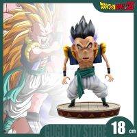 ดราก้อนบอลหุ่นเพรียวบาง Gotenks ภาพอนิเมะ Fusion Gk Super Saiyan Dbdbz หุ่นแอคชั่น18Cm ของเล่นตกแต่งแบบจำลองพระเยซู Pvc