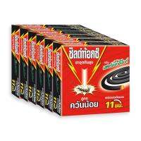 [พร้อมส่ง!!!] ชิลด์ท้อกซ์ ยาจุดกันยุง สูตรควันน้อย 10 ขด x 6 กล่องShieldtox Low Smoke Coils 11Hr 10 Coils x 6