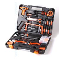 82pcs Hand Tool Set Kit Household Tool Kit Saw Screwdriver Hammer Tape Measure Wrench Plier