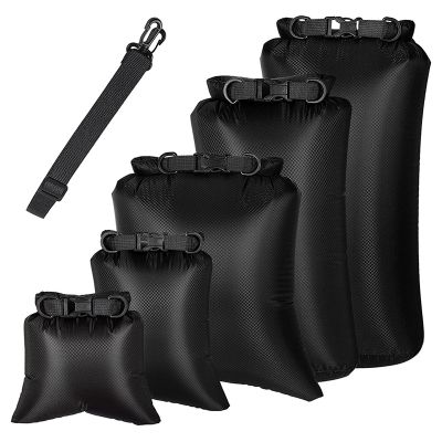6Pcs Waterproof Dry Bag Set for Kayaking Boating,Drybag Outdoor Storage Bags for Canoeing Camping Swimming Hiking