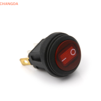 ?【Lowest price】CHANGDA กันน้ำรอบเปิด/ปิดสวิทช์โยกรถอัตโนมัติเรือ SPST Marine 12V