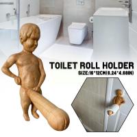 Wood Tissue Holder Kitchen Roll Paper Towel Holder Rack Storage Home Napkins Vertical Stand Kitchen Tissue Bathroom Toilet Y6t7 Toilet Roll Holders