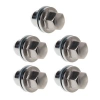 High Quality 1 Set 5 Pcs Auto Car Nuts For Land Rover Discovery 3 4 5 Range Rover Sport Alloy Wheel Nut LR068126 Hot New