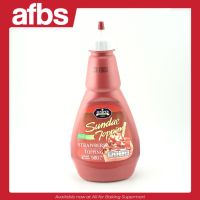 AFBS Junipers Strawberry Flavored Topping 500ml. #1108403  จูนิเปอร์ ท็อปปิ้ง สตอเบอร์รี่ 500มล.