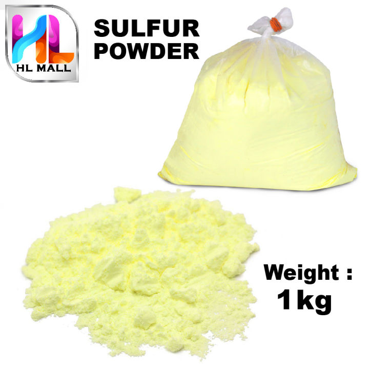 1kg Sulphur Powder Belerang Serbuk / Snake Repellant Sulfur Penghalau ...