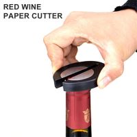 1pcs Wine Opener Tools Delicate Wine Bottle Openers Foil Cutter Multi Function All In One Jar Gripper Can Opener Bar Tools