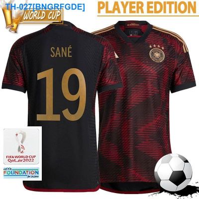 ﹊✐✉ 2022 2023 Germany Away Fan version Football Shirt World Cup country Team Top quality Mens Sports Short Sleeve Soccer Jersey With Patch RUDIGER