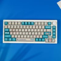 【Keycap Only】Hatsune Miku Keycap 129ปุ่มโปรไฟล์ OEM PBT ห้าด้านการระเหิดสำหรับเกมสวิตช์ MX เชอร์รี่คีย์บอร์ดแบบกลไก Keychron/ RK61/GK61/Anne Pro 2