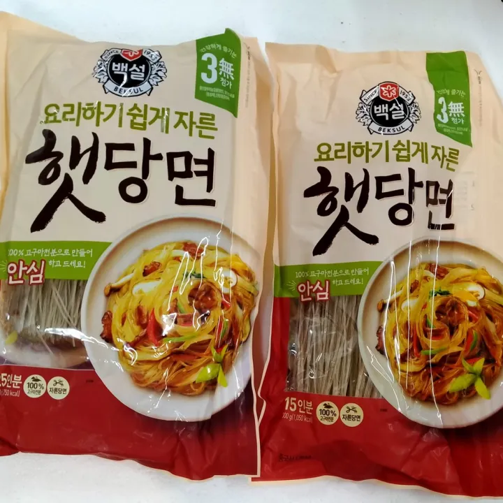 shirataki rice Japchae Korean Noodles Lazada PH