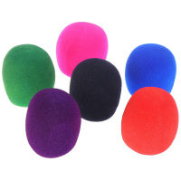 5PCs Microphone Headset Grill Windscreen Sponge Foam Cover For Recording Mic Colors