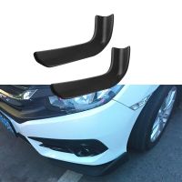 1 Pair Car Front Deflector Spoiler Shovels Car Bumper Spoiler Splitter Diffuser Front Shovel Decorative Scratch Resistant Wing