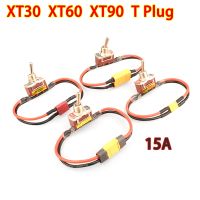 XT30 XT60 XT90 T Plug Power On-off Large Current High Load Switch Toggle Switches for RC Airplane ESC Motor Connecting Adapter Electrical Circuitry  P