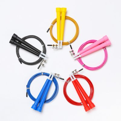 Speed Jumping Rope Steel Wire Durable Fast Jump Rope Cable Sport Childrens Exercise Workout Equipments Home Gym