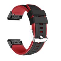 №┅ Dla Garmin Enduro / Tactix Delta / Descen MK1 MK2 MK2 inteligentny zegarek na rękę pasek silikonowy Watchband 26mm szybkie dopasowanie pasek do zegarka sportowego