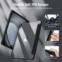 Black iPad Protector Case for iPad 10.2 10.5 Mini 6 iPad 9th 8th 7th 5th 6th 9.7 Air 4 5 10.9 12.9 11 Transparent Back Cover Cases Covers