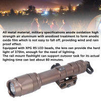 Rail Mount Weapon Light ไฟฉายติดอาวุธกลางแจ้ง M600C Hard Light 370lm Waterproof