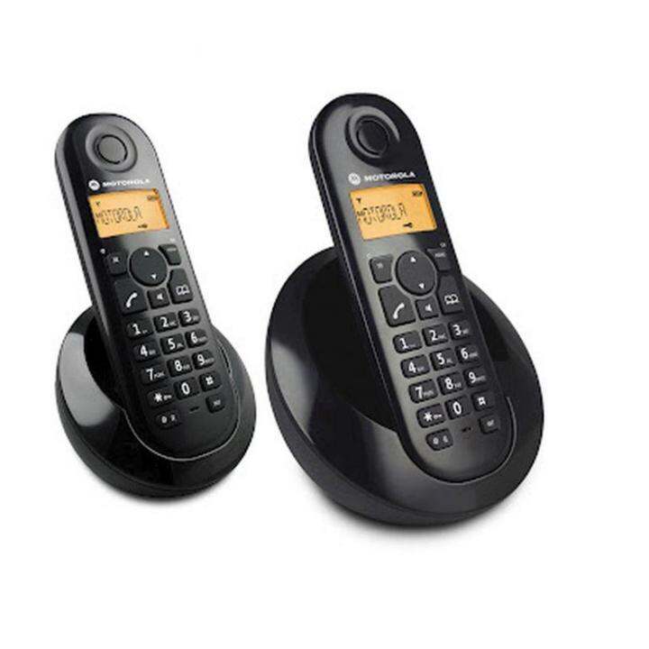 Motorola C602 Dect Phone Twin Handset Lazada Singapore