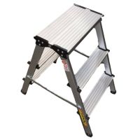 Aluminum 3 - 4 Steps Ladder บันได 3 ขั้น บันไดอลูมิเนียม ทรงเอ ขึ้นลงได้ 2 ทาง