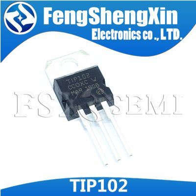 100pcs/lot TIP102 TO-220 T1P102 Darlington transistor