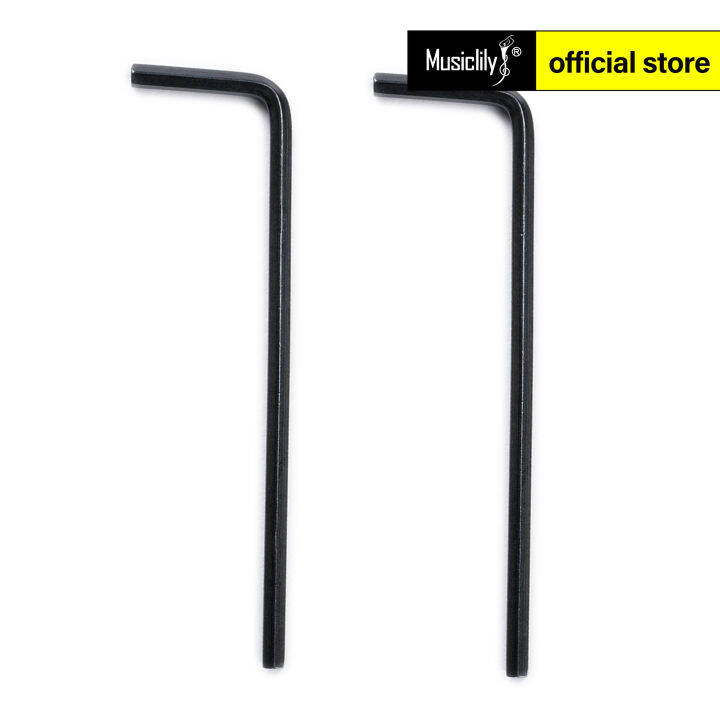 Musiclily Basic 3/32" Steel Guitar Allen Key Hex Wrench for 70s Fender