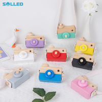 Baby Wooden Mini Camera Toy Cute Neck Hanging Photographed Props For Toddlers Birthday Gifts Room Hanging Decor