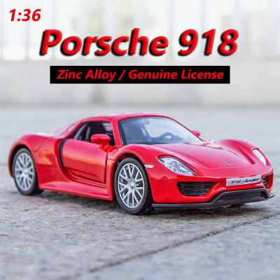 【RUM】 1:36 Scale Genuine License Porsche series Alloy Car Model Toys for Boys Toys for Kids Boys Gift Car for Boys Collection 911 Cayene