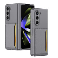 Samsung Galaxy Z Fold5 5G Case with Card Holder Ultra Thin Matte PC Shockproof Protective Case for Galaxy Z Fold 5 5G