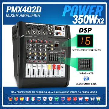 YAMAHA PMX802D Professional Powered Audio Mixer 8-Channel 16DSP