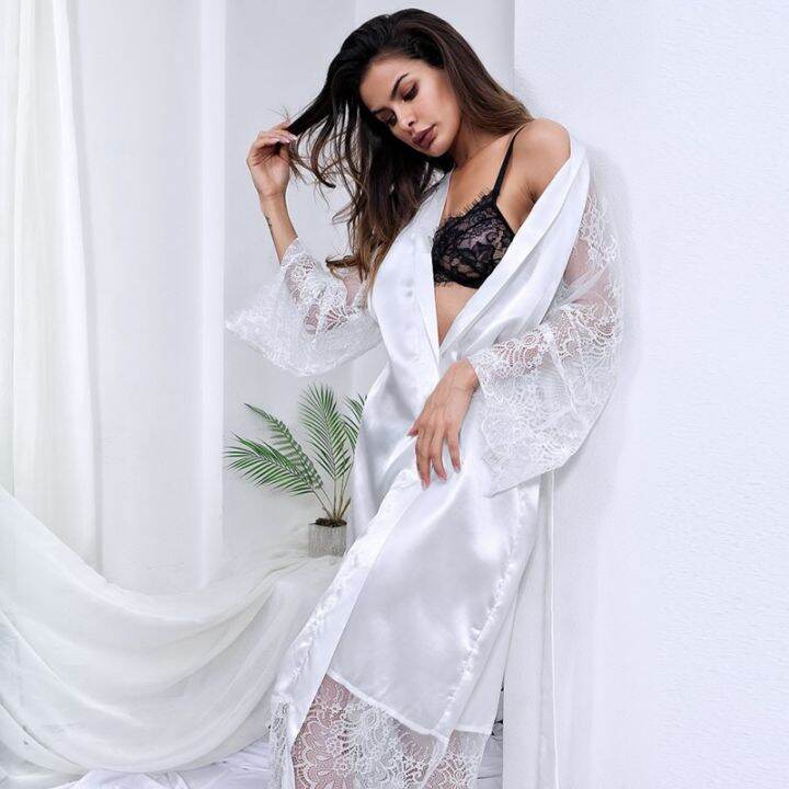 ice-silk-long-robe-lace-embroidery-perspective-long-sleeve-long-sleepwear-pajama