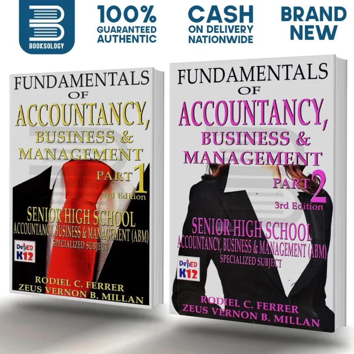 FUNDAMENTALS OF ACCOUNTANCY BUSINESS MANAGEMENT Part 1 2 3rd Edition ...